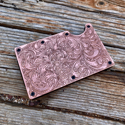 Copper Filigree Wallet