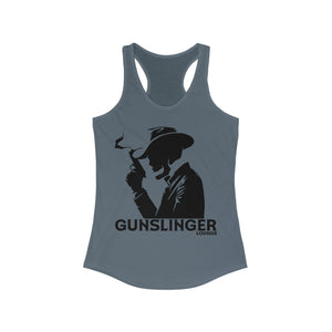 Gunslinger Lounge / Women's Ideal Racerback Tank