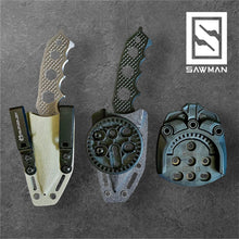 Load image into Gallery viewer, SAWMAN Tactical Applications Blade CPMD2 Super Carbon Tool Steel