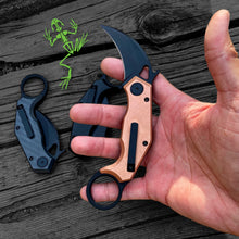 Load image into Gallery viewer, UDT Folding Karambit / M390 Blade Steel