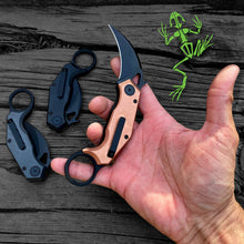 Load image into Gallery viewer, UDT Folding Karambit / M390 Blade Steel