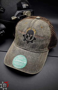 Triarii Group Legacy Trucker Hat in Canvas & Brown (FREE SHIPPING)