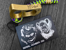 Load image into Gallery viewer, The Joker &amp; Harley Quinn Juggernaut Nuk w/ Bead &amp; Lanyard 8/25/23 Drop Signature Series