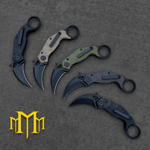 Load image into Gallery viewer, UDT Folding Karambit / M390 or CPMD2 Blade Steel
