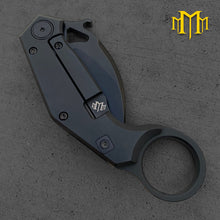 Load image into Gallery viewer, CUSTOM 1 of 1 “We The People” 1776 / UDT Folding Karambit / M390 Blade Steel