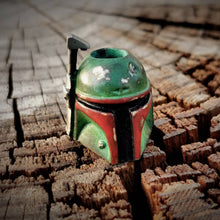 Load image into Gallery viewer, Boba Fett Steel Hand Carved / Cerakote Bead