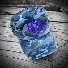 Load image into Gallery viewer, Distressed Urban Camo Hats (Multiple Thread Colors)